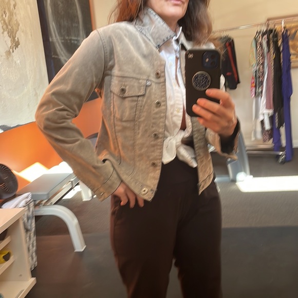 Brushed cotton jacket - Picture 6 of 8